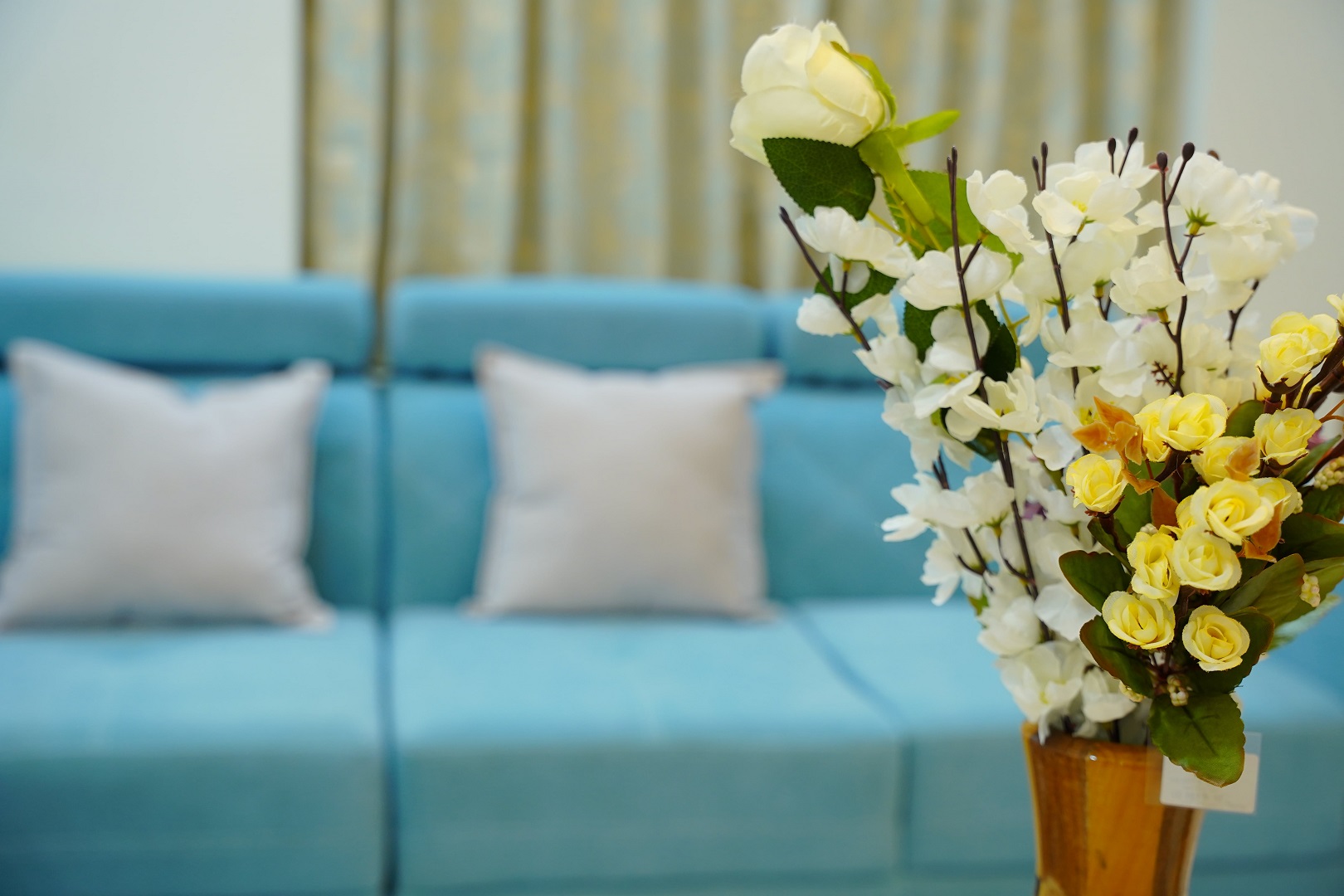 Bedroom at Priya Woodz Homestay